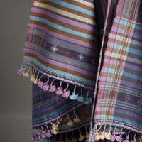 Kutch Embroidery Mirror Work Handwoven Woolen Shawl 04