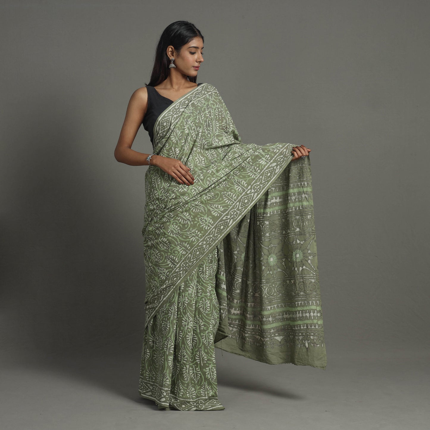 Bagru Saree