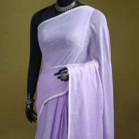 Plain Pure Mul Cotton Ready To Wear Saree 10