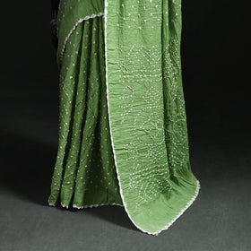 Kutch Bandhani Tie-Dye Cotton Saree 108