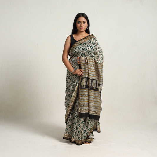 Bagru Print Saree