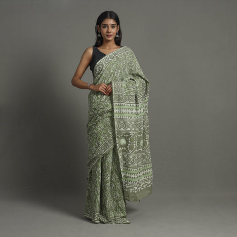 Bagru Saree