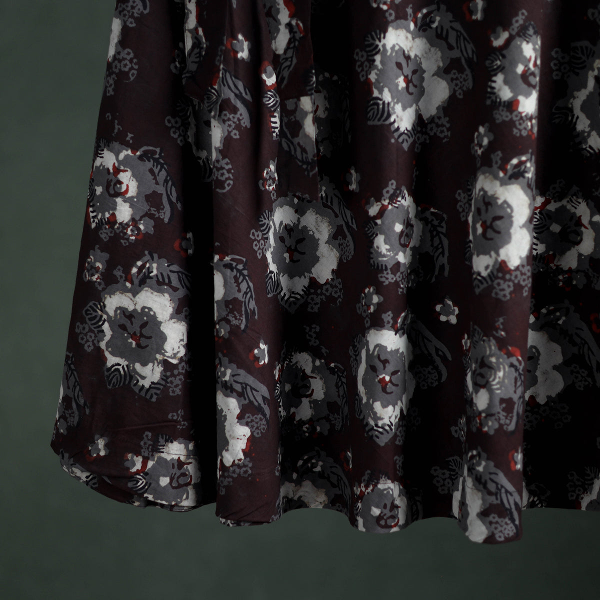Bagru Hand Block Print Cotton Wrap Around Skirt 85