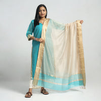 Maheshwari Cotton Kurta with Dupatta Set