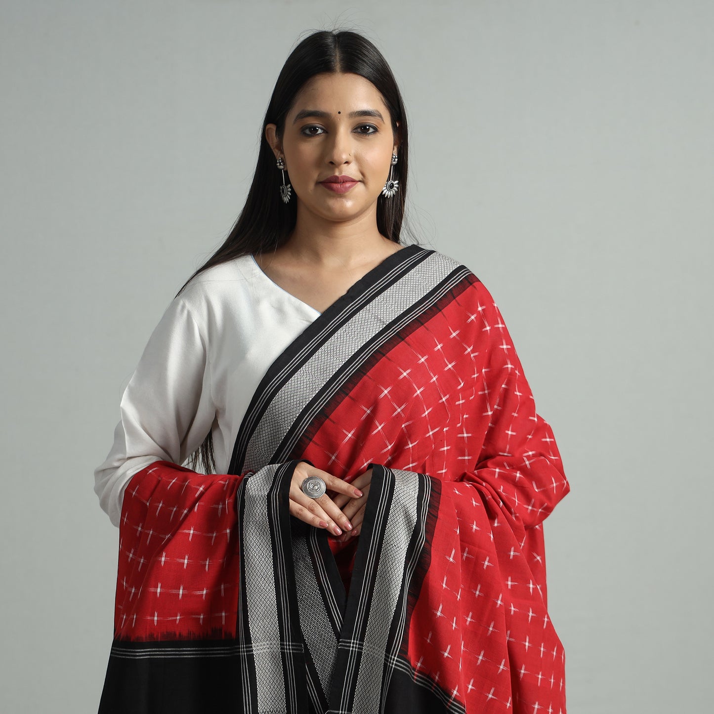 Pochampally Ikat Dupatta 