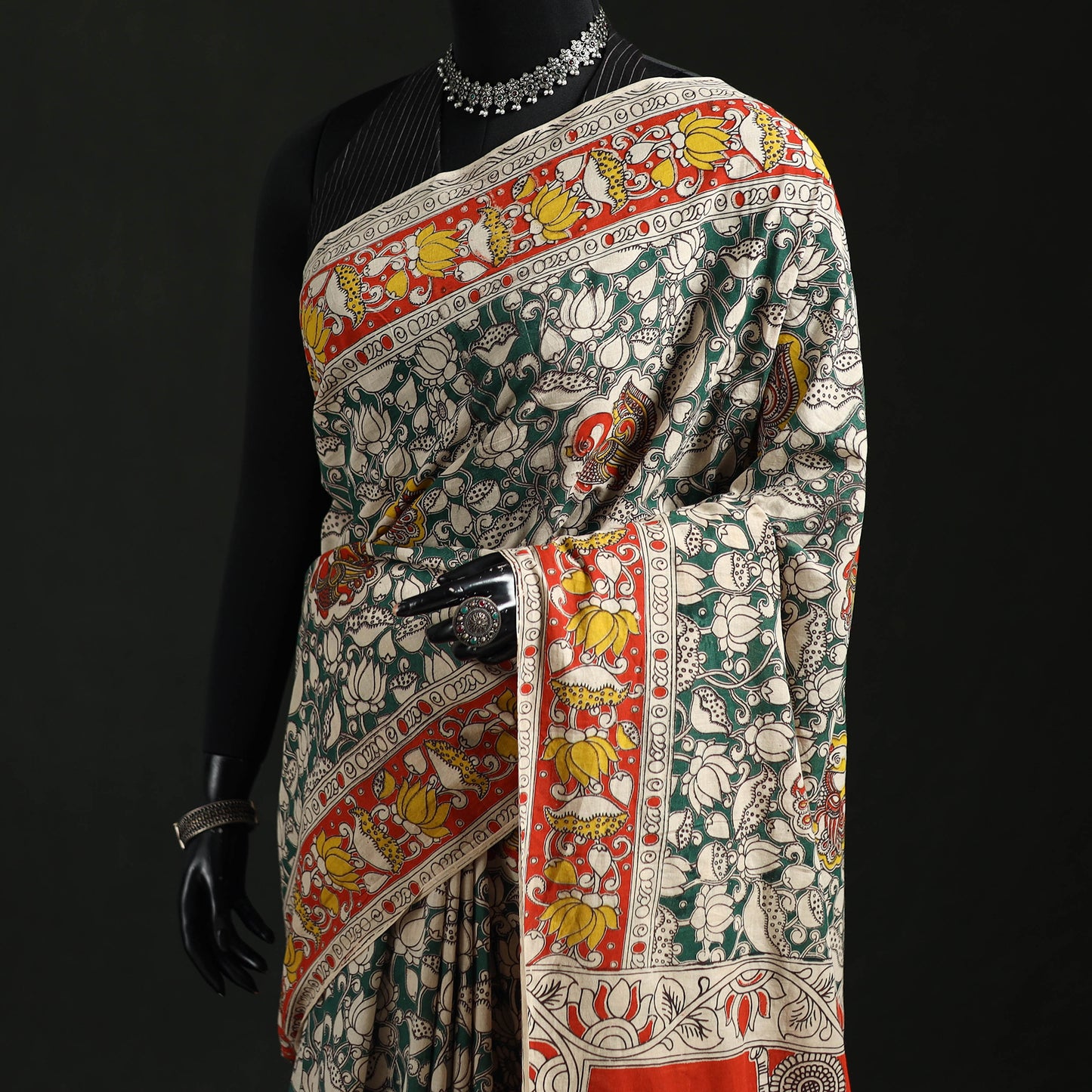 Kalamkari Printed Cotton Saree 58