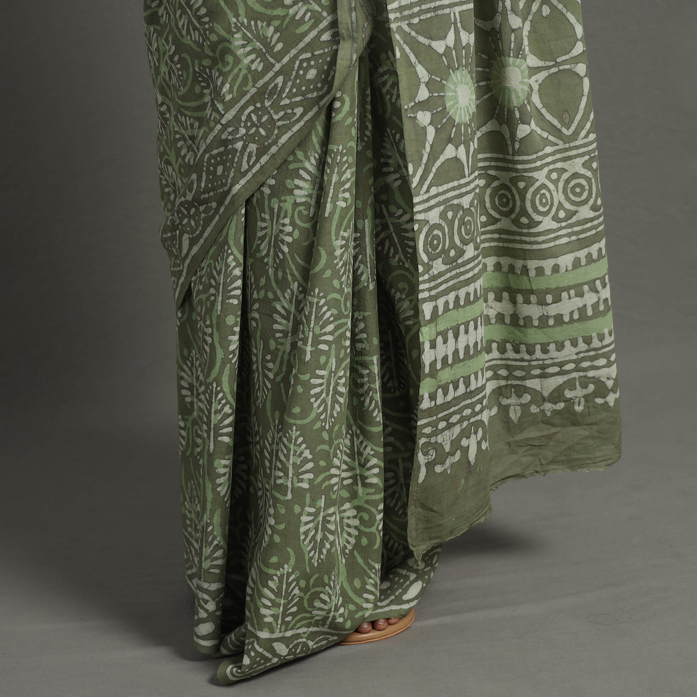 Bagru Saree