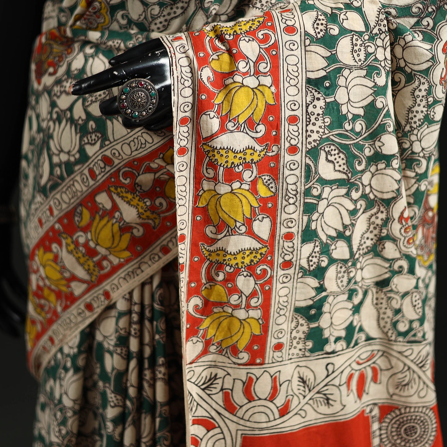 Kalamkari Printed Cotton Saree 58