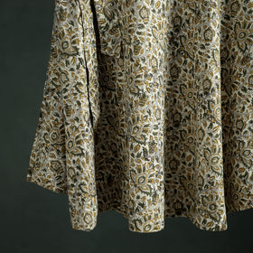 Bagru Hand Block Print Cotton Wrap Around Skirt 86