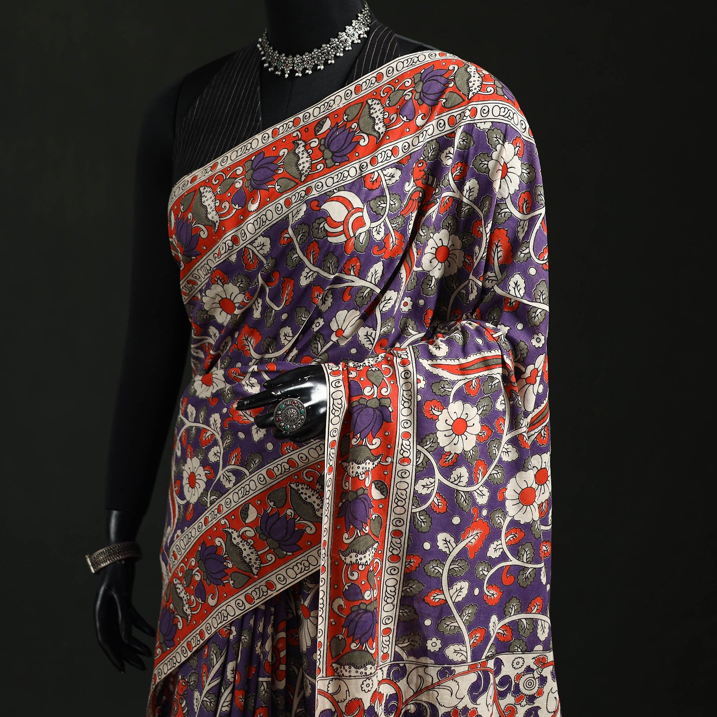 Kalamkari Printed Cotton Saree 59