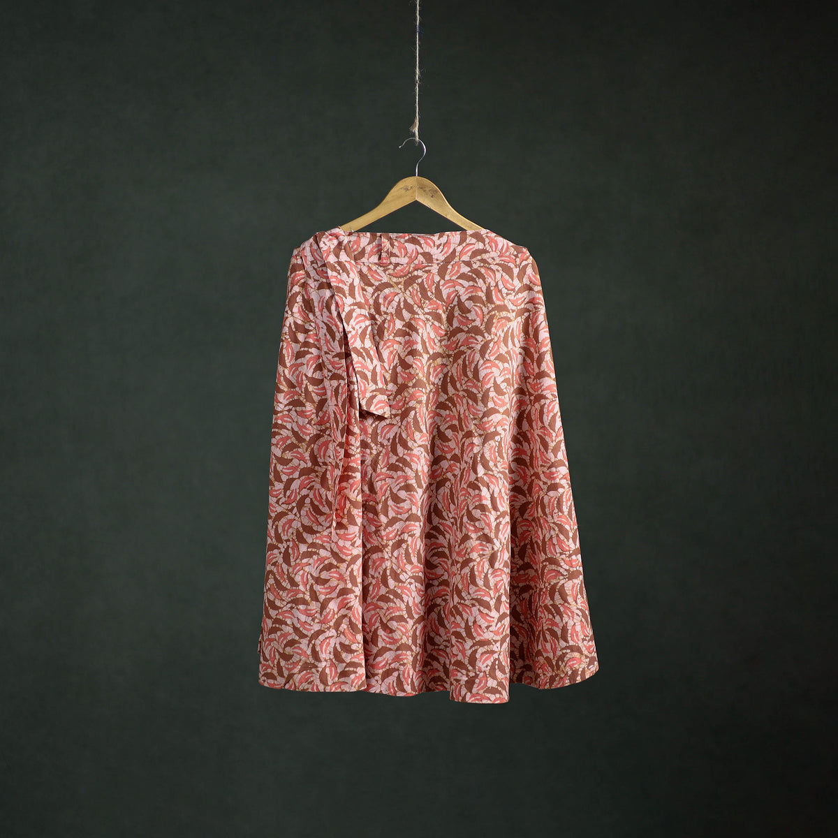 Batik Print Cotton Wrap Around Skirt 88