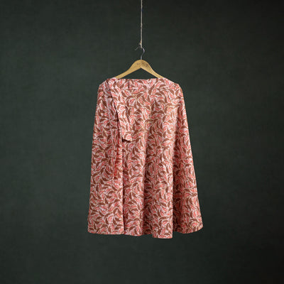 Batik Print Cotton Wrap Around Skirt 88