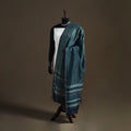 Akola Dabu Hand Block Print Chanderi Silk Handloom Dupatta 14