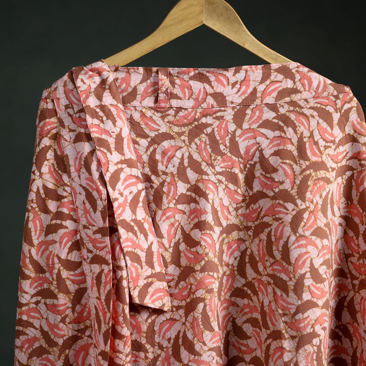 Batik Print Cotton Wrap Around Skirt 88