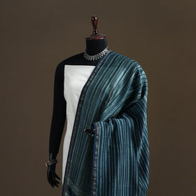 Akola Dabu Hand Block Print Chanderi Silk Handloom Dupatta 14