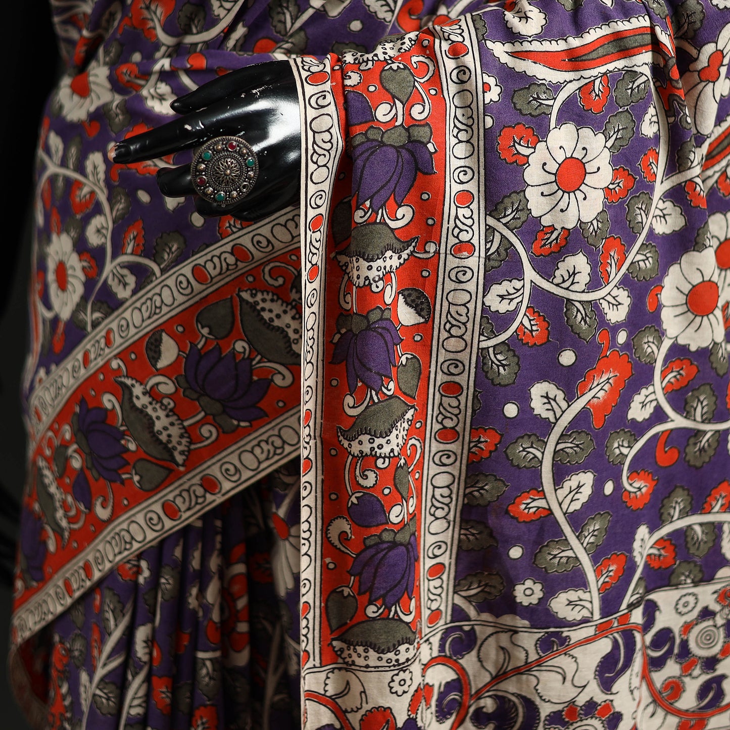 Kalamkari Printed Cotton Saree 59