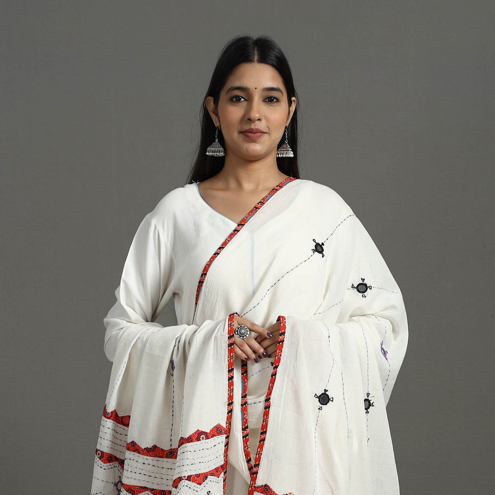 Tagai Kantha Dupatta 