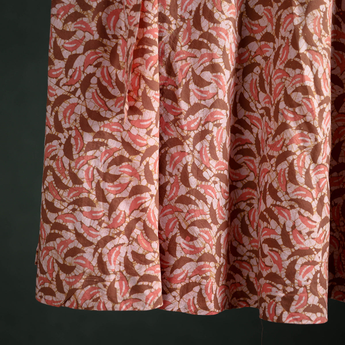 Batik Print Cotton Wrap Around Skirt 88