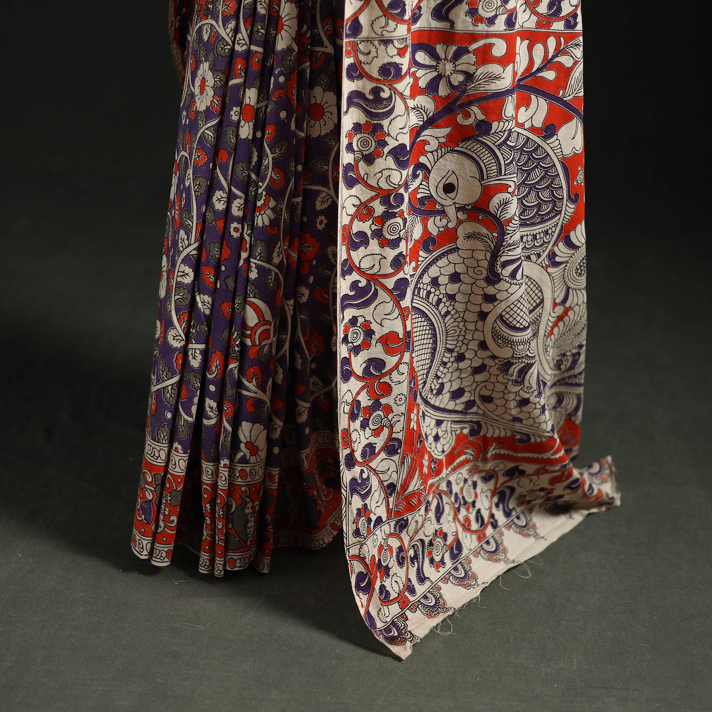 Kalamkari Printed Cotton Saree 59