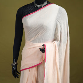 Plain Pure Mul Cotton Ready To Wear Saree 07