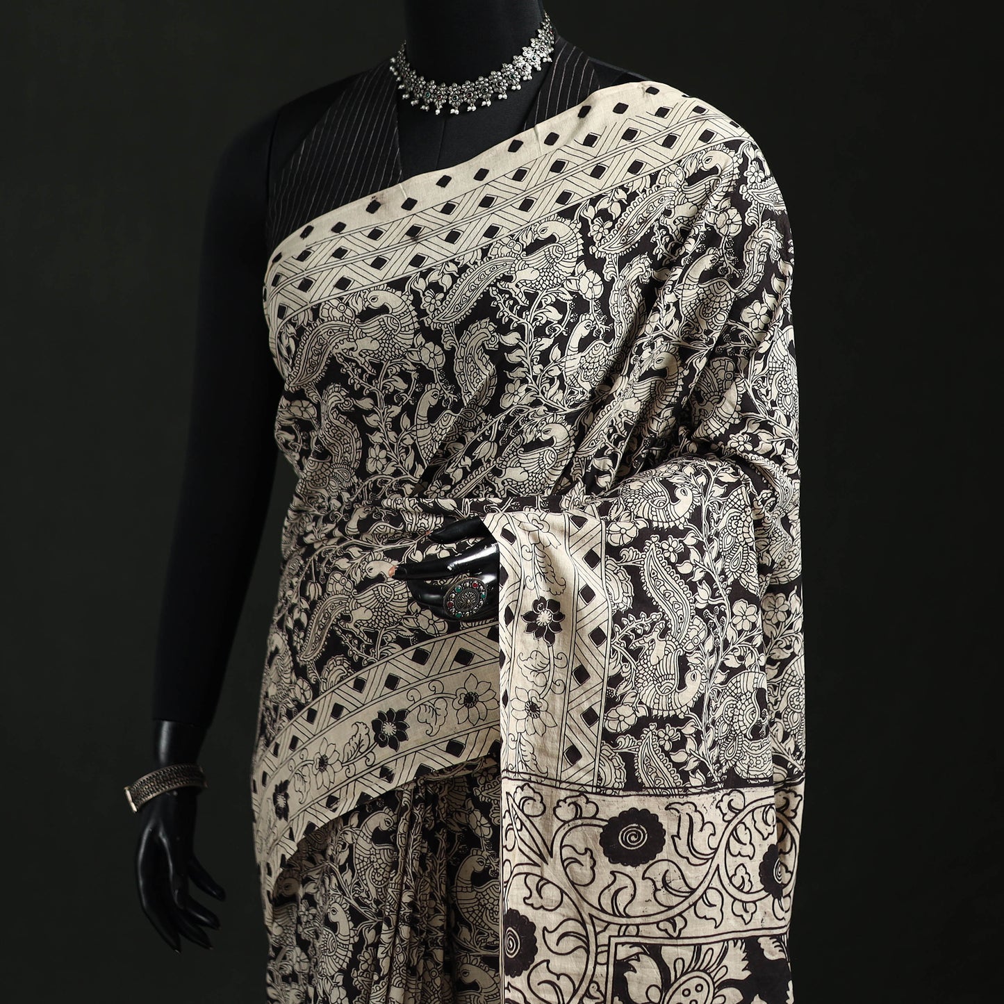 Kalamkari Printed Cotton Saree 60