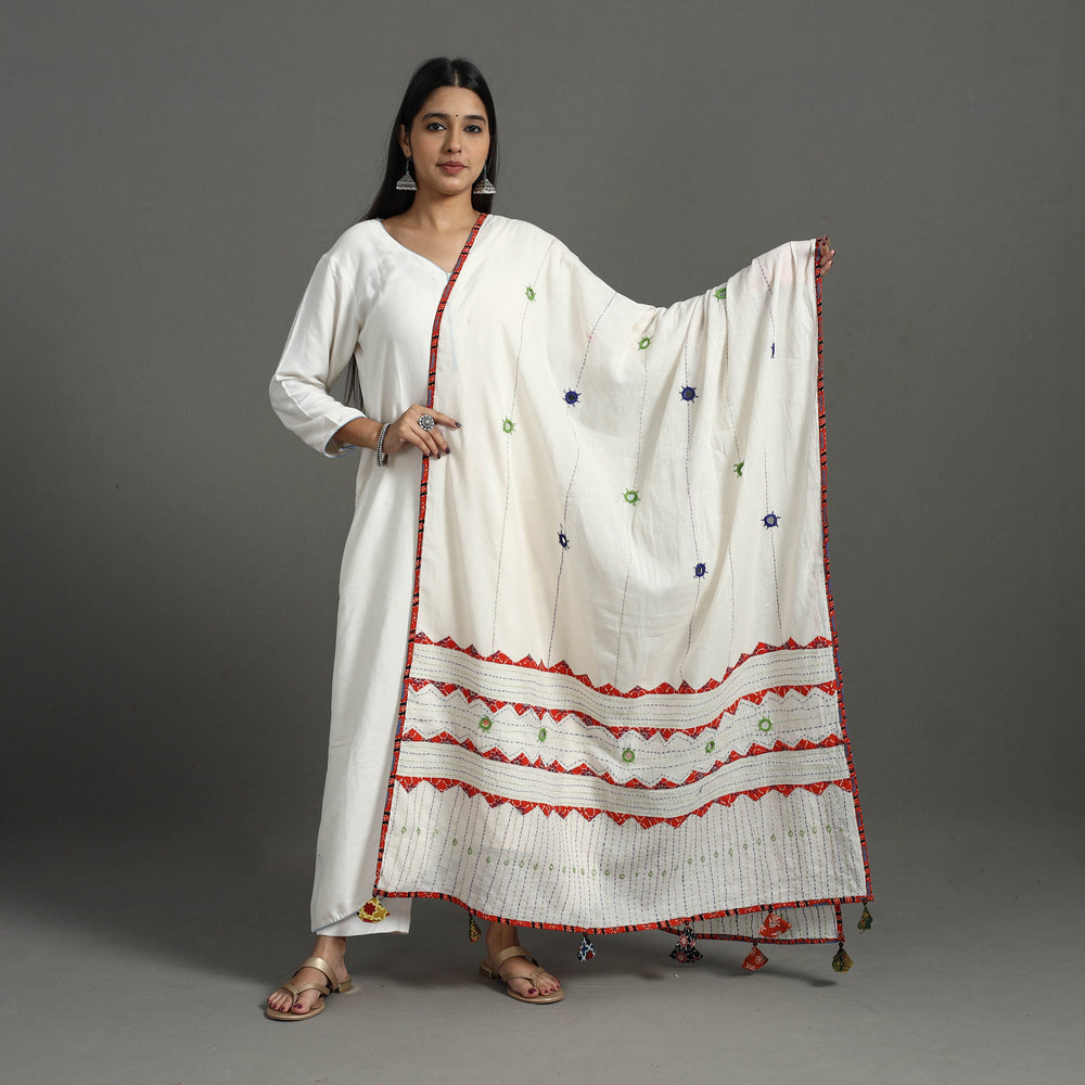 Tagai Kantha Dupatta 