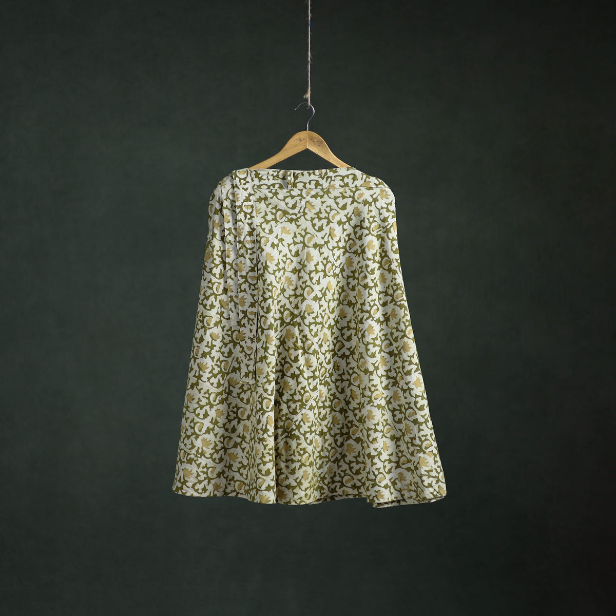 Batik Print Cotton Wrap Around Skirt 90
