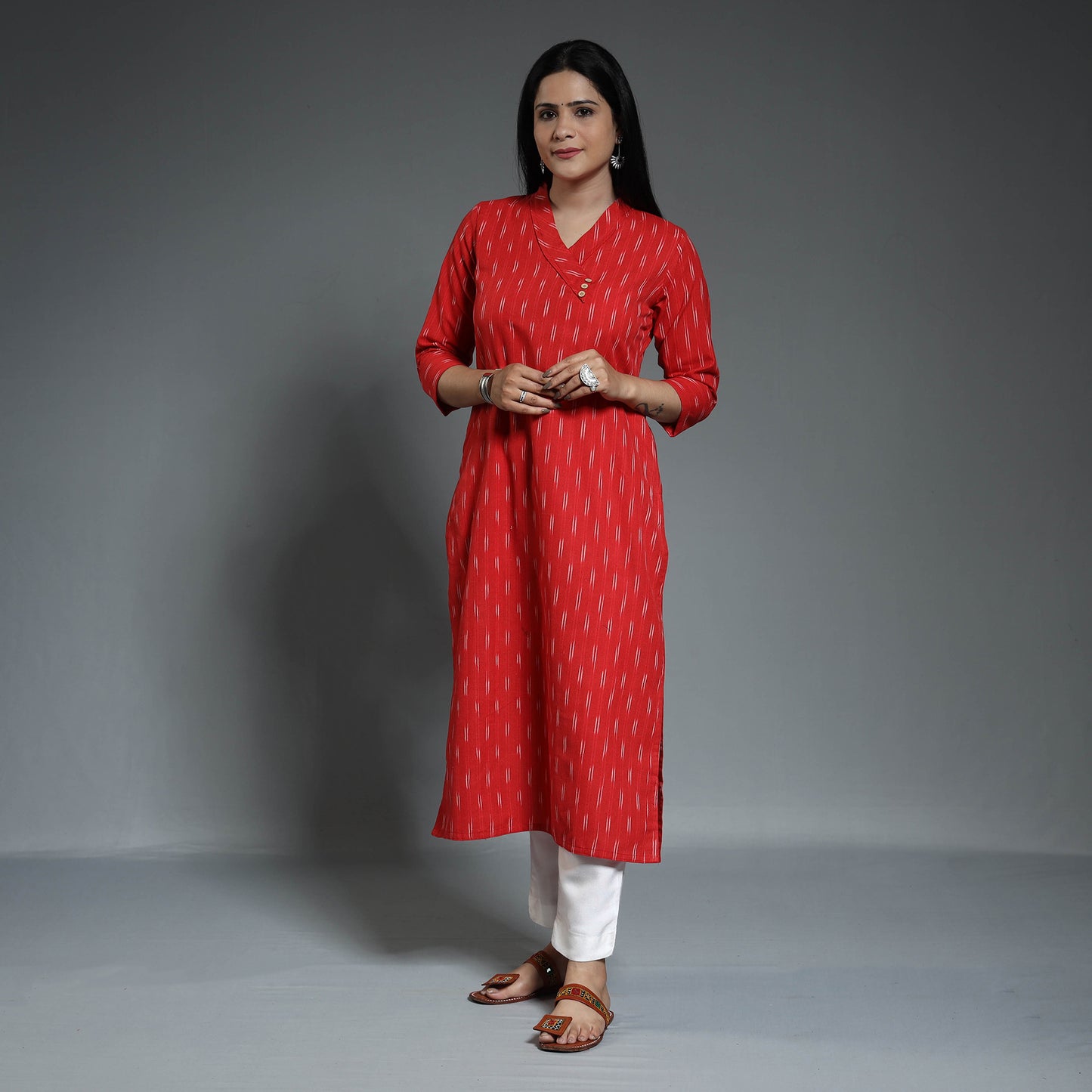 pochampally ikat kurta