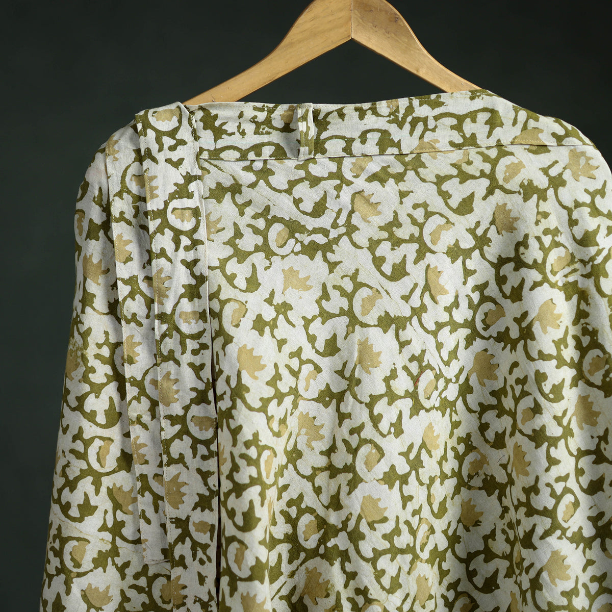 Batik Print Cotton Wrap Around Skirt 90
