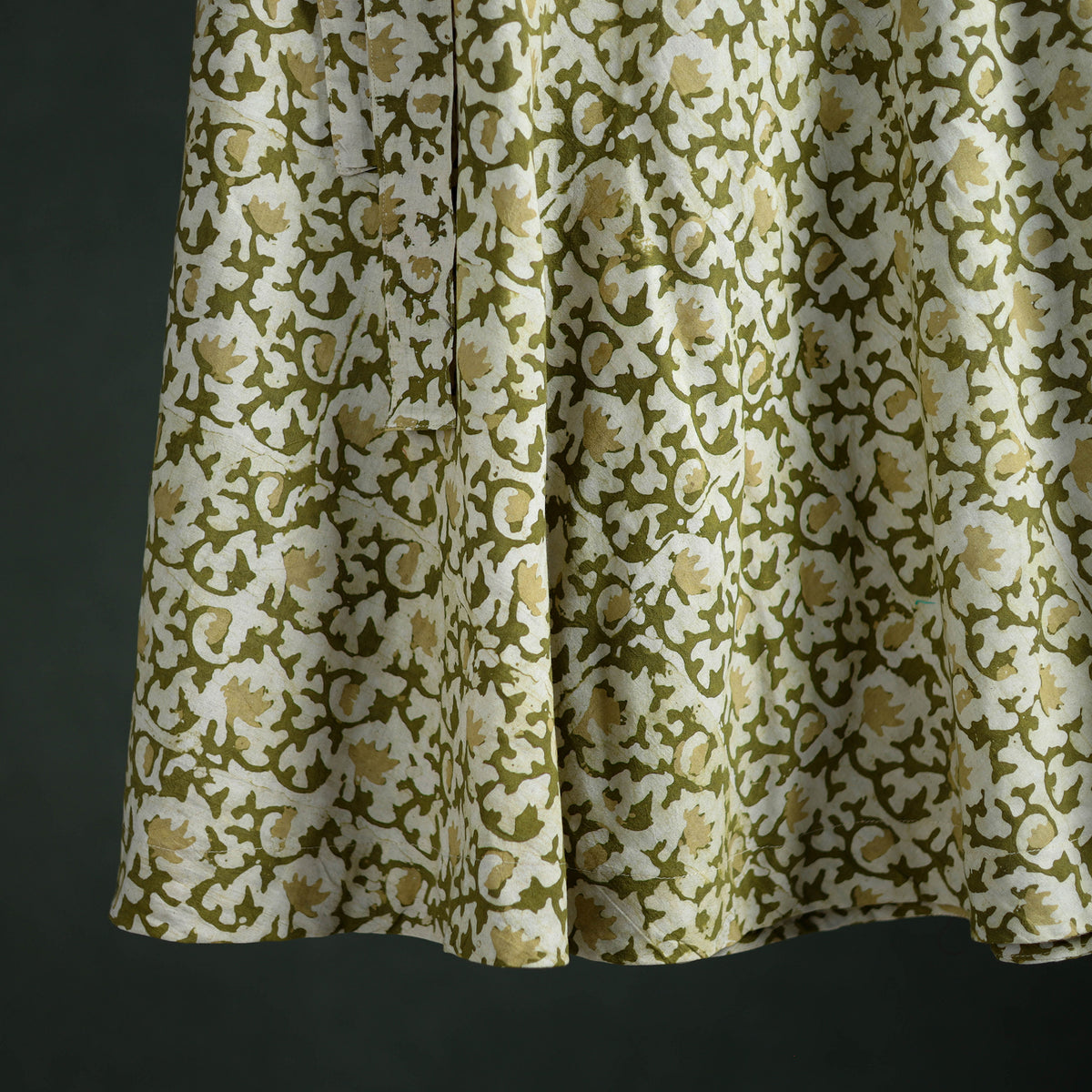 Batik Print Cotton Wrap Around Skirt 90
