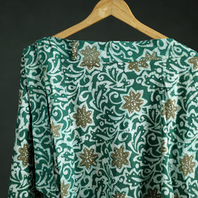 Batik Print Cotton Wrap Around Skirt 91