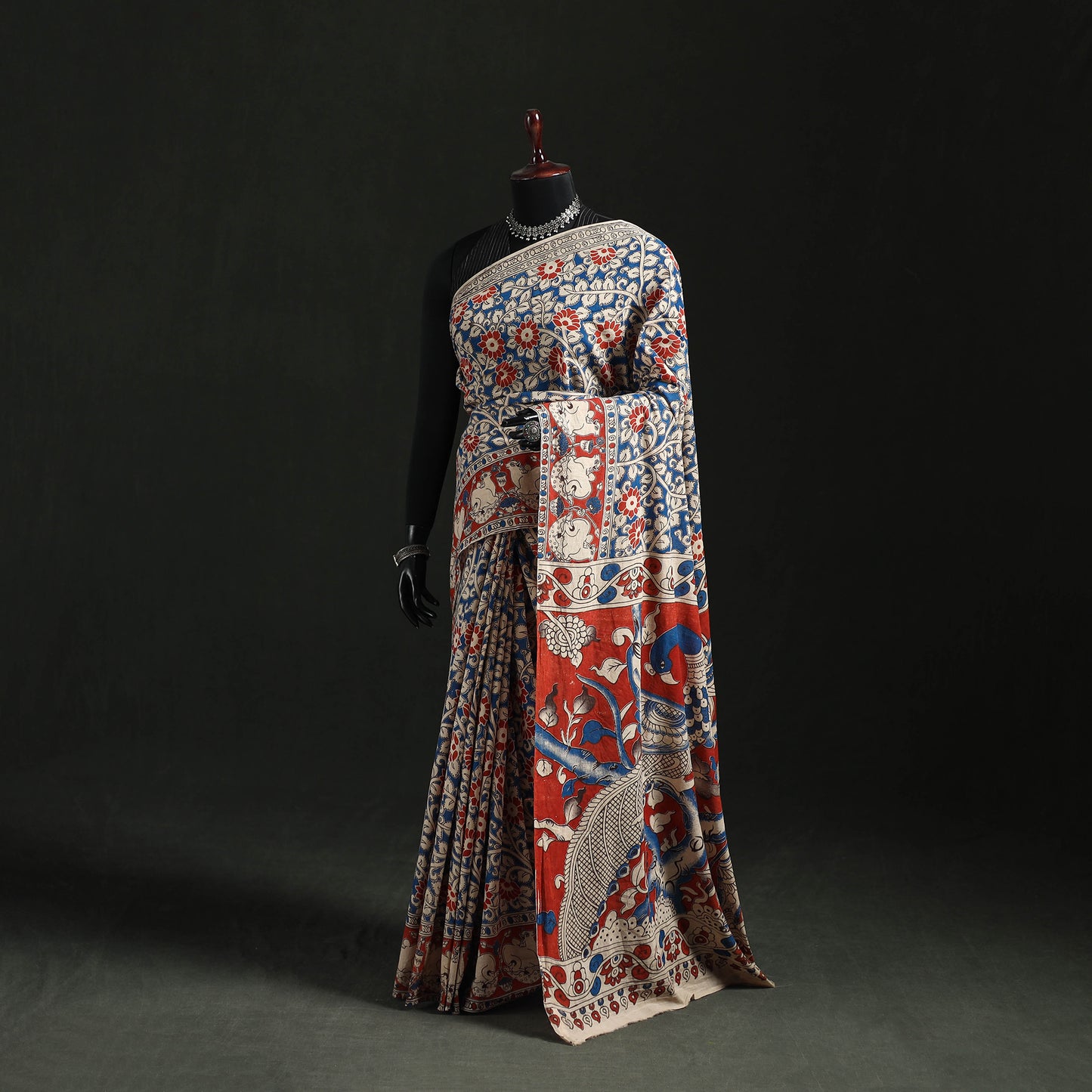 Kalamkari Printed Cotton Saree 61