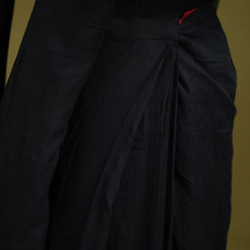 Plain Pure Mul Cotton Ready To Wear Saree 08