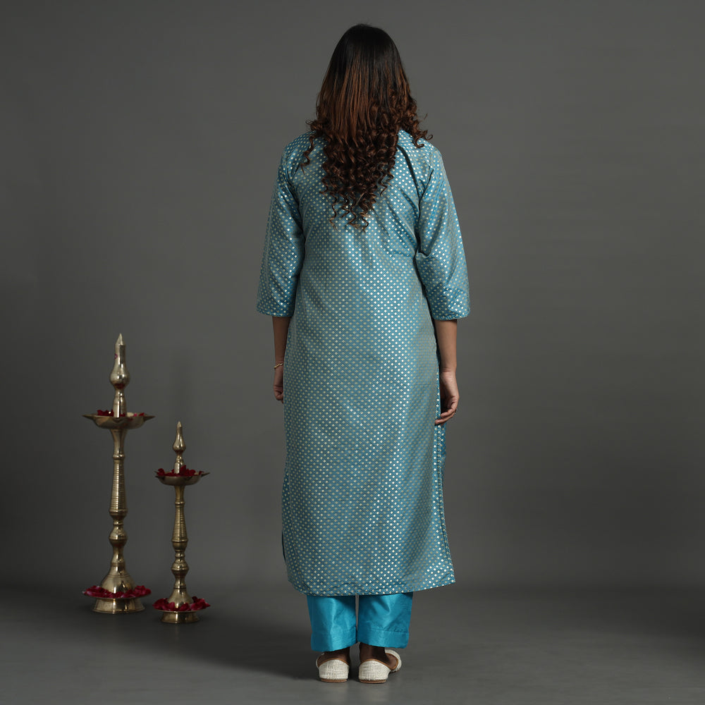 Banarasi Silk Kurta with Pant Set
