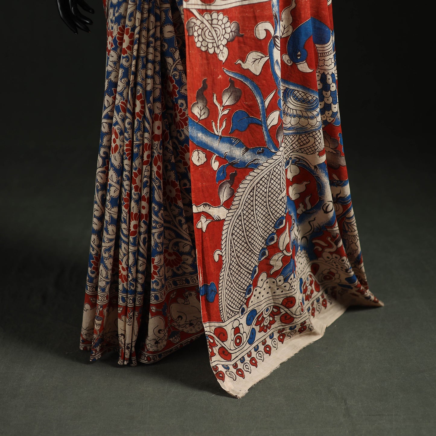 Kalamkari Printed Cotton Saree 61