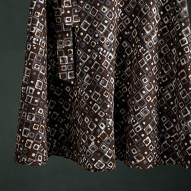 Batik Print Cotton Wrap Around Skirt 92