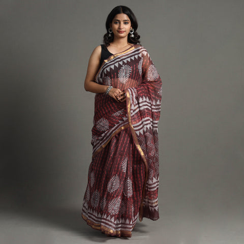 Bagru Saree