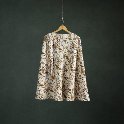 Batik Print Cotton Wrap Around Skirt 93