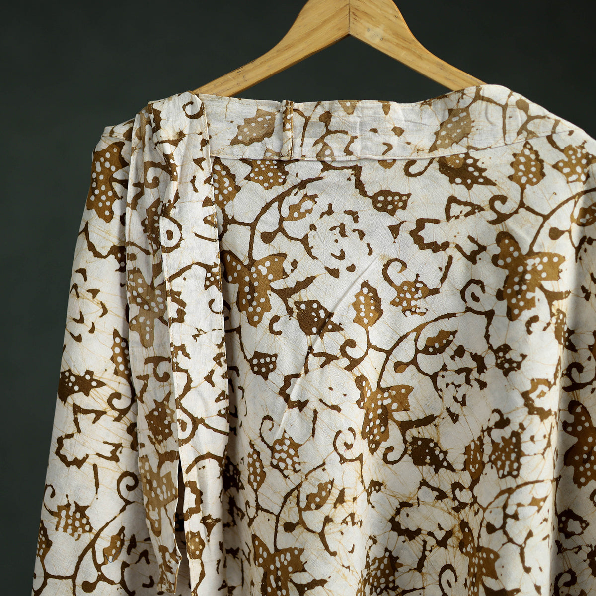Batik Print Cotton Wrap Around Skirt 93
