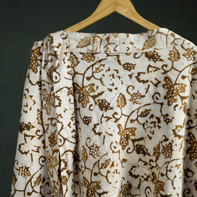 Batik Print Cotton Wrap Around Skirt 93
