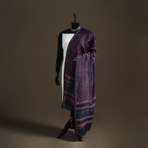 Akola Dabu Hand Block Print Chanderi Silk Handloom Dupatta 18
