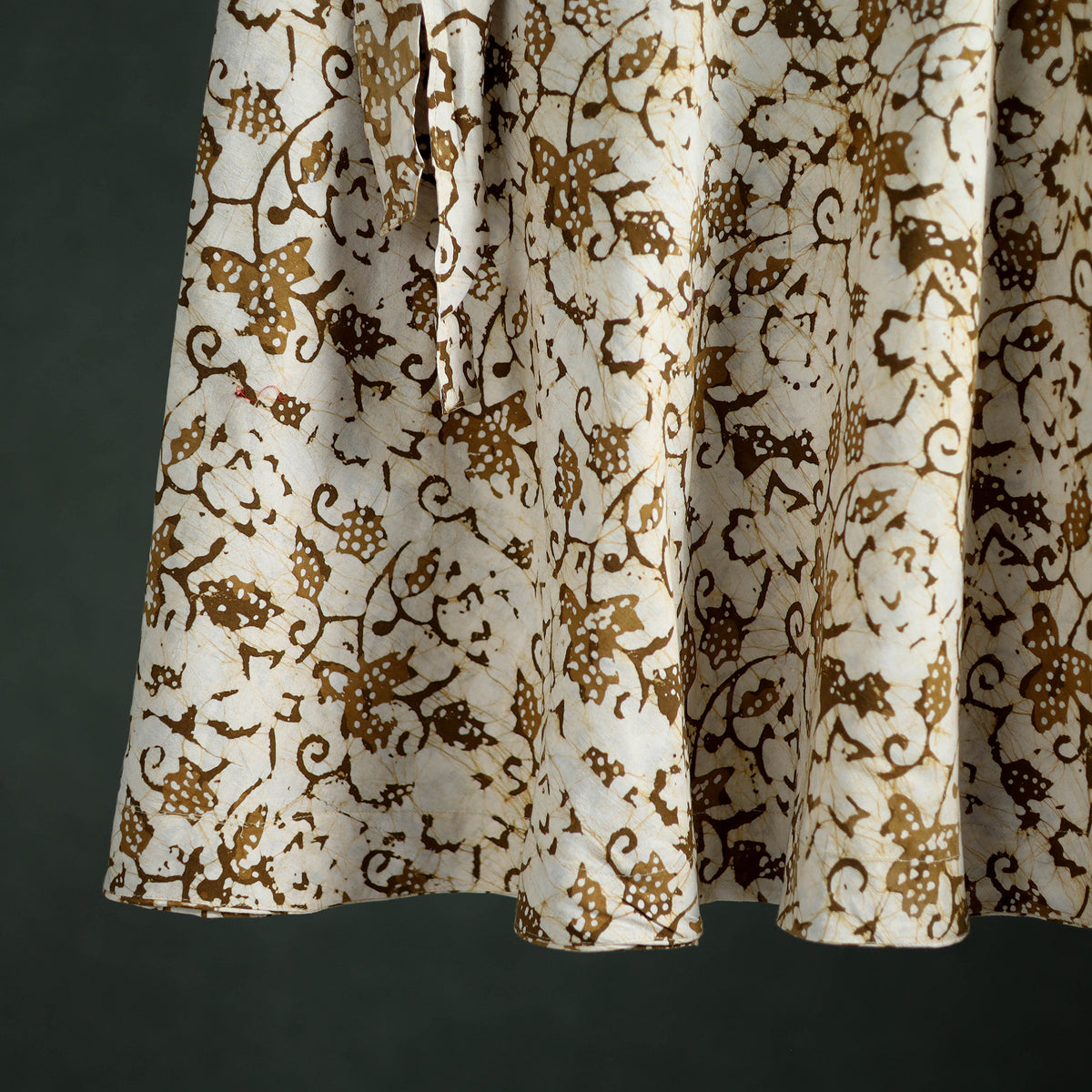 Batik Print Cotton Wrap Around Skirt 93