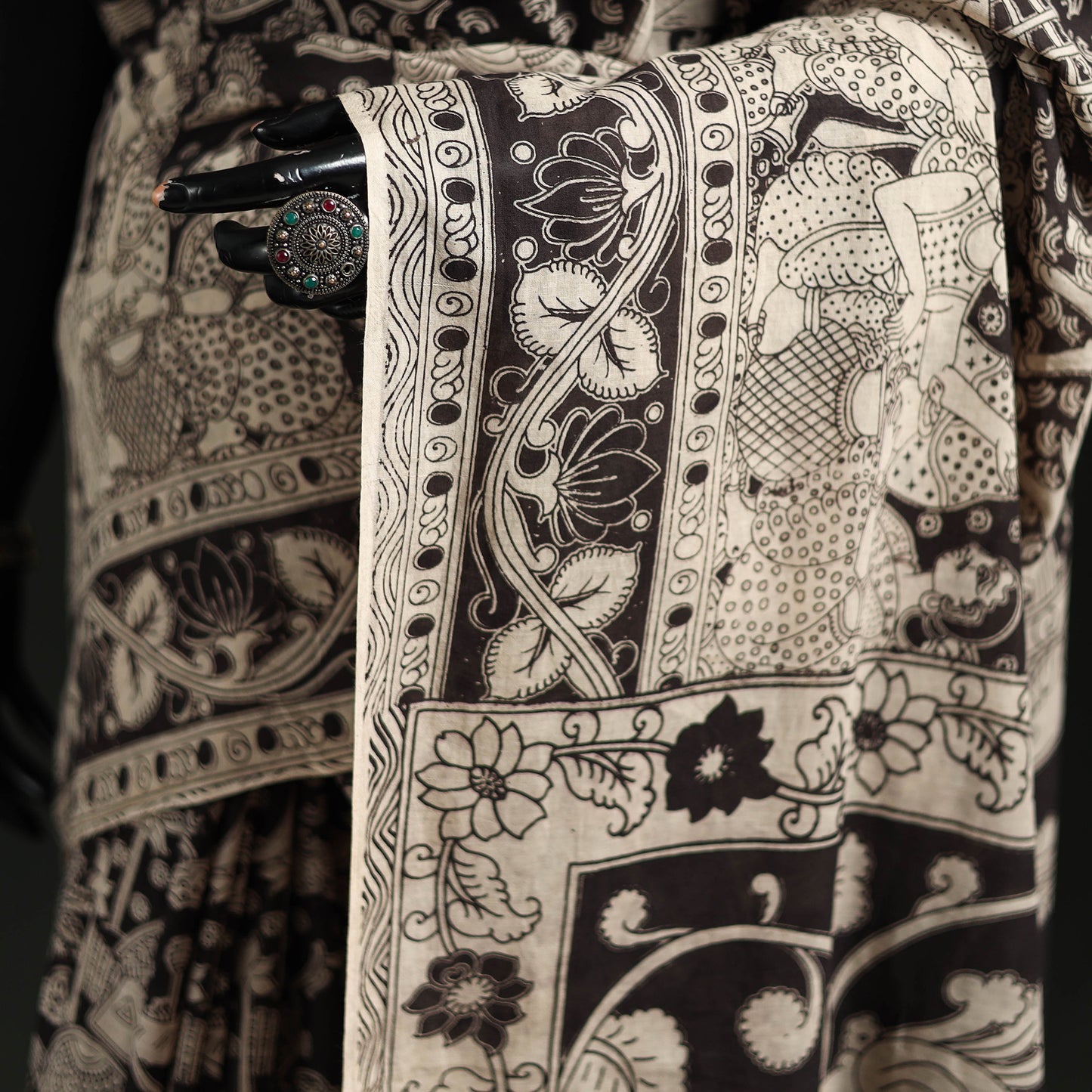 Kalamkari Printed Cotton Saree 62