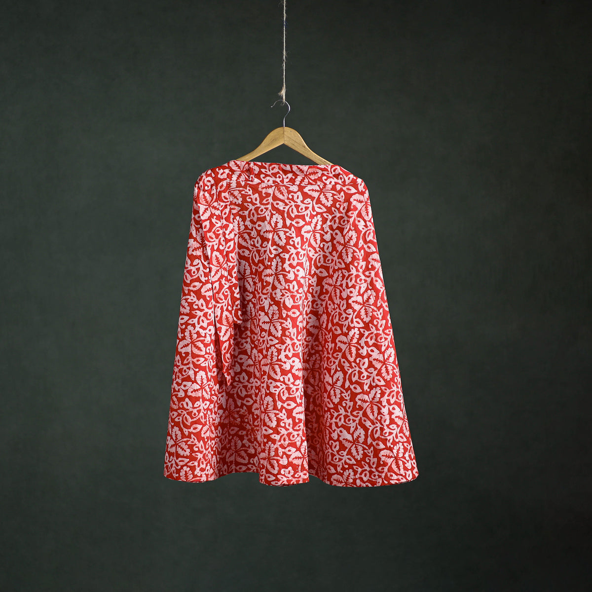 Batik Print Cotton Wrap Around Skirt 94