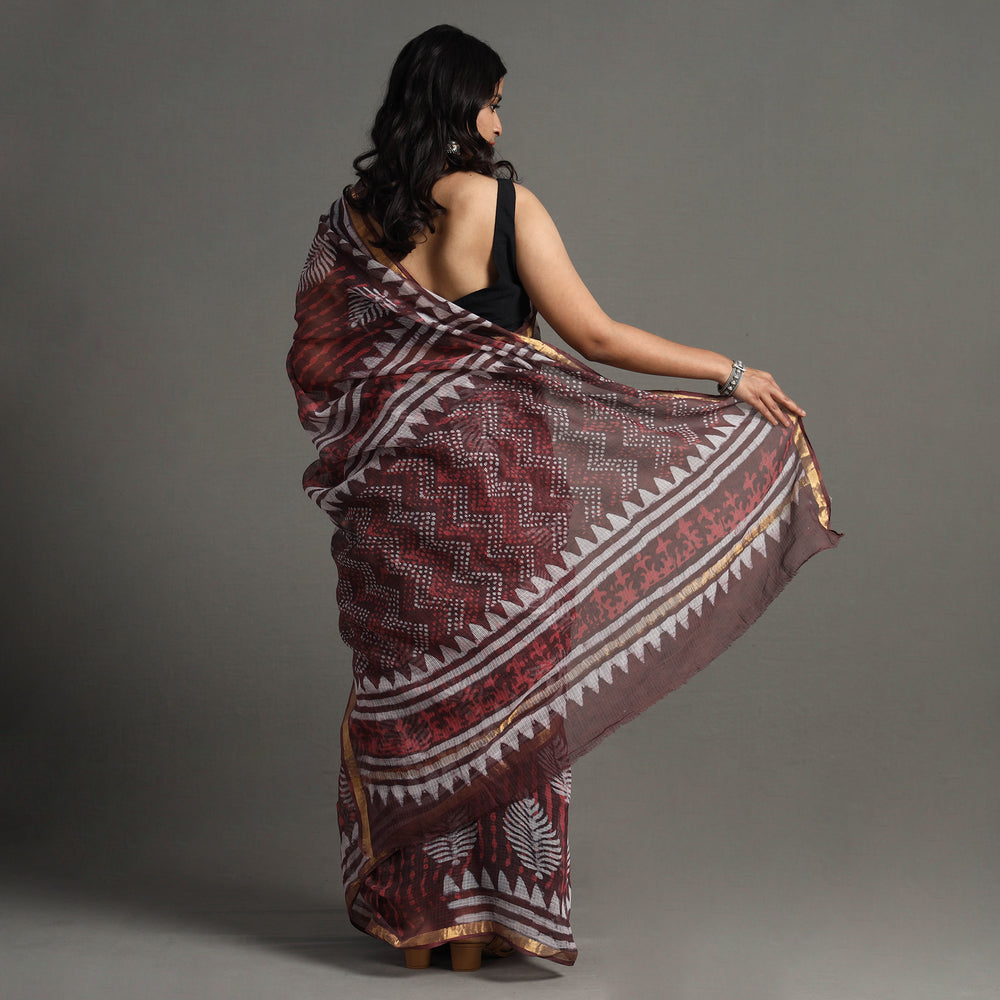 Bagru Saree