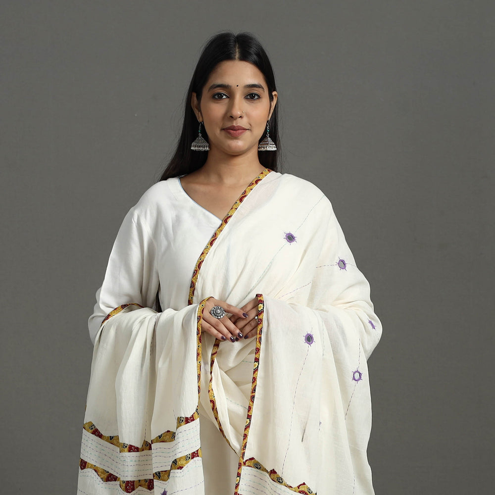 Tagai Kantha Dupatta 