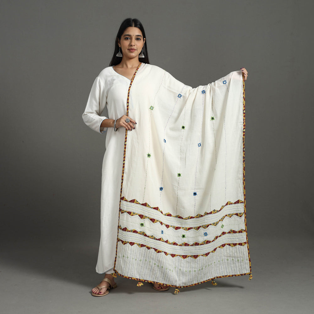 Tagai Kantha Dupatta 