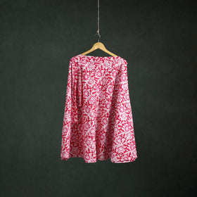 Batik Print Cotton Wrap Around Skirt 95
