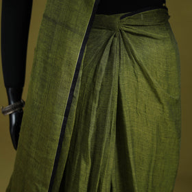 Plain Pure Mul Cotton Ready To Wear Saree 06