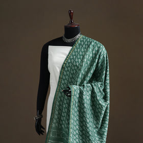 Akola Dabu Hand Block Print Chanderi Silk Handloom Dupatta 19